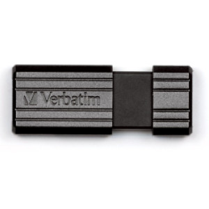Verbatim USB2.0 PinStripe 64GB, crni  /V049065